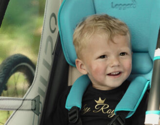 Leggero - švýcarské vozíky za kolo a Jana Svobodová Jumping fitness